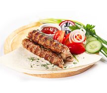 Люля-кебаб свино-куриный