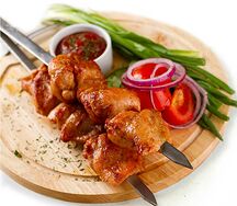Шашлык из курицы