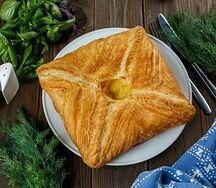 Хачапури слоеное