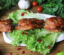 Шашлык из cвинoй шейки