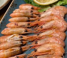 Креветки отварные