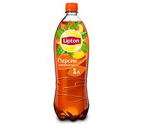 Чай Lipton чёрный с персиком