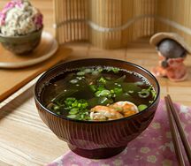 Мисо-суп с креветкой