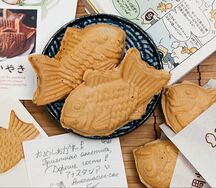 Тайяки с заварным кремом