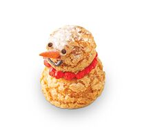 Фирменный десерт Снеговик