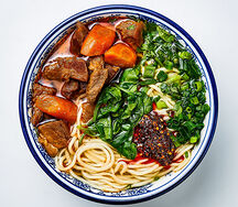 Шаньси-рамен с тушеной говядиной