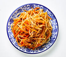 Ростки сои с фунчозой