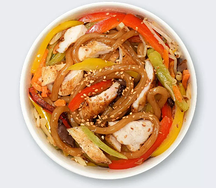 Удон с курицей