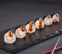 Мини-ролл с угрём