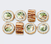 Ролл Аляска с угрем