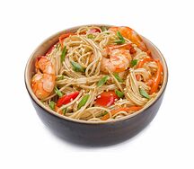 Рамен с тигровой креветкой