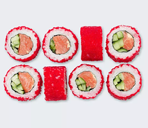 Ролл Калифорния с лососем