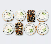 Ролл Калифорния в кунжуте