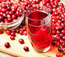 Клюквенный морс