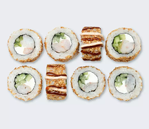 Ролл Аляска с креветкой