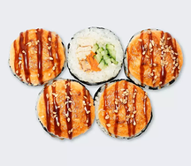 Запеченный Гранд с мидиями