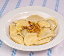 Вареники с кальмарами