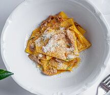 Папарделле с уткой 