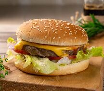 Говяжий Beef-бургер с картофелем фри