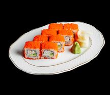Калифорния с королевской креветкой и камчатским крабом