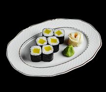 Ролл с такуаном