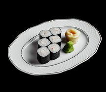 Ролл с креветкой