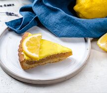 Песочный пирог с лимоном