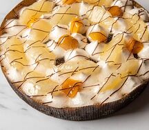 Пирог Сметанный с ананасами