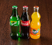Coca-Cola в стеклянной бутылке
