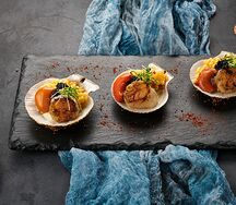 Гребешки запечённые