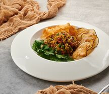 Салат из печёных овощей