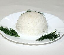 Рис отварной со сливочным маслом