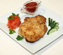 Шницель из индейки