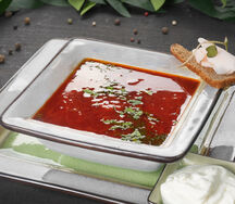 Борщ с говядиной