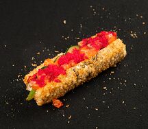 Ролл-дог с лососем