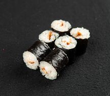 Ролл с креветкой