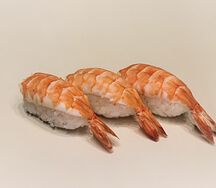 Суши с креветкой