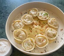 Вареники с картофелем и грибами