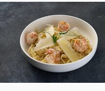 Паста с креветками