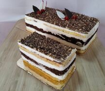 Торт нарезной Сметанник по-деревенски