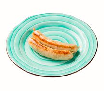 Колбаски куриные с кедровыми орешками и сыром