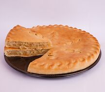 Пирог с капустой и грибами