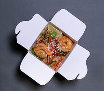 Рис с креветками