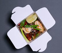 Рисовая лапша с курицей