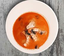 Суп Том Ям с морепродуктами