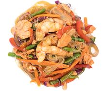 Фунчоза с морепродуктами
