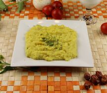 Картофельное пюре с зеленью