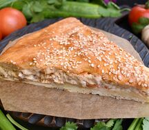 Осетинский пирог с курицей