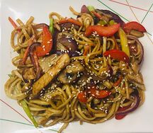 Лапша Вок с креветкой
