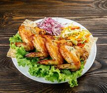 Шашлык из куриных крылышек